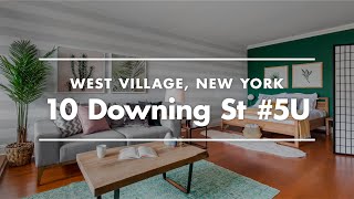 NYC Apartment Tour  Furnished Rental in West Village New York [upl. by Enirhtac]