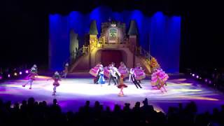 Disney on Ice Dare to Dream Princess Party Brooke and Azlynn Show [upl. by Eneirda204]