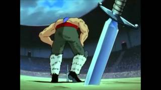 Yusuke vs Chu  Full Fight HQ  Dark Tournament  Yu Yu Hakusho [upl. by Netsirk]