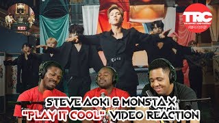 Steve Aoki amp Monsta X quotPlay It Coolquot Music Video Reaction [upl. by Pleione]