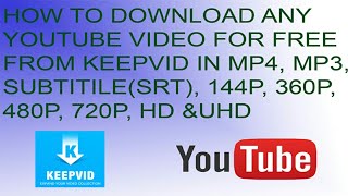 How to download and activate KeepVid pro full and lastes version [upl. by Arihsak351]