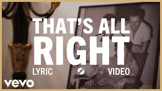 Elvis Presley  Thats All Right Lyrics [upl. by Dehsar216]