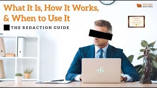 Document Redaction Definition Process amp When to Use It [upl. by Erialc]