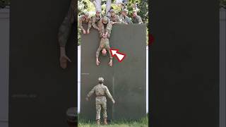 Army crossing the wall 😱 shortsfeed viralvideo viralshort [upl. by Eibmab]