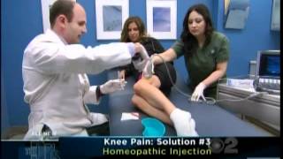 Steve Sampson demonstrates Traumeel injections on The Doctors Show  031312 [upl. by Adneral]