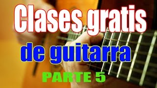 Clases de guitarra gratis para principiantes leccion 5 [upl. by Peltier939]