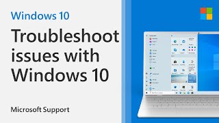 How to use the Windows Troubleshooter  Microsoft  Windows 10 [upl. by Tekla]