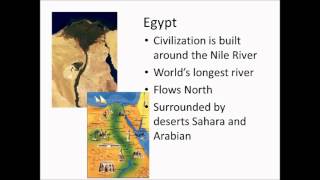 Unit 2 Part 1Comparing Egypt and Mesopotamia [upl. by Tiffany]