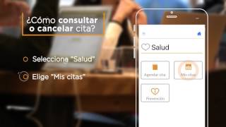 Consulta o Cancela tu cita médica con tu App IMSS Digital [upl. by Kcirdek]