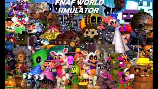 Fnaf World SimulatorEpisode 11I HATE RAINBOWS NOW [upl. by Burney594]