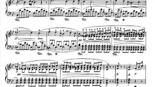 John Field  Nocturne no 5 in B flat major SCORE [upl. by Erdnaek445]