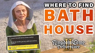 Where to Find The Bath House in Triosky Region► Kingdom Come Deliverance 2 [upl. by Ellehsor]