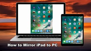 How to Mirror iPad to PC  iPadOS 14 Supported [upl. by Jehoash]