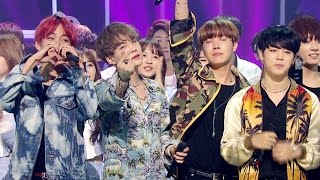 《Inkigayo WIN》 인기가요 1위 발표｜BTS방탄소년단  FIRE불타오르네 20160515 [upl. by Etterrag866]