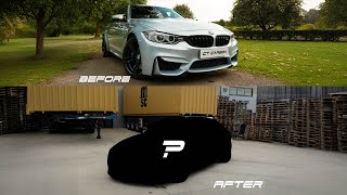 Transforming our new F80 M3 build CT Carbon fitting video [upl. by Esirehc79]