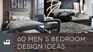 60 Mens Bedroom Design Ideas [upl. by Gnivri]