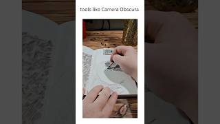 The Modern Camera Lucida davincieyeapp app art pencildrawing drawing [upl. by Loresz]