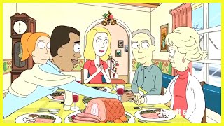 Jerry Parents Christmas Visit Rick and Morty [upl. by Orvah957]