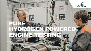 The Fuel of the Future Pure Hydrogen Powered Engines  Wärtsilä [upl. by Wardieu916]