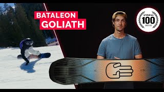 Bataleon Goliath 2022 Snowboard Review [upl. by Nanam]