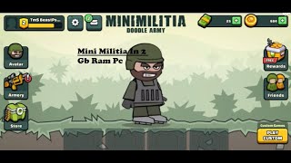 Mini Militia on PC with Keyboard without bluestacks [upl. by Emmer]