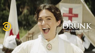 Clara Barton Angel of the Battlefield feat Mandy Moore and Alexander Skarsgård  Drunk History [upl. by Gaudet333]