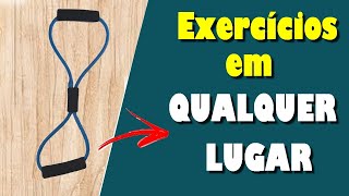 Extensor ELASTICO  9 exemplos de EXERCICIOS [upl. by Lemart]