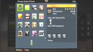 xbox 360  how to get free gamerpics [upl. by Ainirtak687]