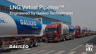 LNG Virtual Pipeline  Engineered by Galileo [upl. by Nyleek]