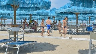 Beach Time Lapse Pescara Italy [upl. by Ellenor]