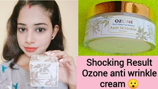 Ozone Youth Restoring Hydrant Anti Wrinkle Cream Honest Review  My experience [upl. by Vivie301]