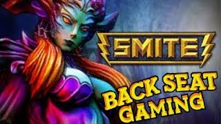 EATING HEADS IN SMITE Backseat Gaming [upl. by Sartin]