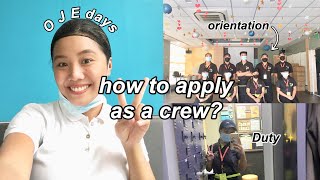 How to apply as a Service Crew at McDonalds  Angelica Flores [upl. by Orabel]