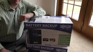 New UPS Backup Power Supplies  Tripp Lite 1500VA UPS [upl. by Blaire]