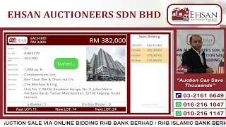 PROPERTY AUCTION SALE VIA ONLINE BIDDING RHB BANK BERHAD  RHB ISLAMIC BANK BERHAD [upl. by Letsou801]