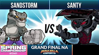 Sandstorm vs Santy  Grand Final  Spring Championship 2021  NA 1v1 [upl. by Nalat398]