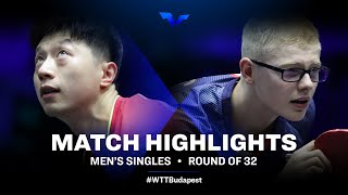 Ma Long vs Felix Lebrun  MS  WTT Star Contender European Summer Series 2022 R32 [upl. by Fisch]