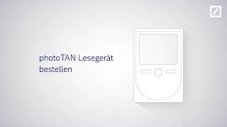 Deutsche Bank Aktivierung photoTAN Lesegerät [upl. by Nilo]