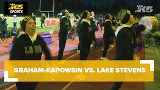 HS Football State Semifinals  GrahamKapowsin vs Lake Stevens [upl. by Antipas]