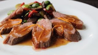 Orange Duck Recipe  Duck Breast a lOrange [upl. by Idnim]