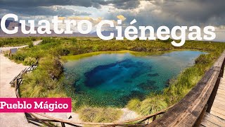 Que hacer en Cuatro Ciénegas pueblo mágico de Coahuila y la poza azul [upl. by Ynnel800]