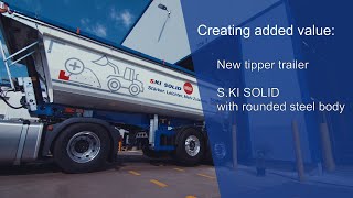 Tipper semitrailers SKI SOLID  Schmitz Cargobull english [upl. by Adnarahs]