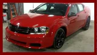 2013 Dodge Avenger BlackTop Red at Landry Auto Dodge Laval near Montreal [upl. by Eirrej]