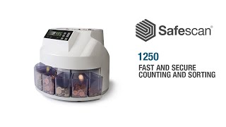 Safescan 1250  Coin Counter And Sorter [upl. by Pippa]