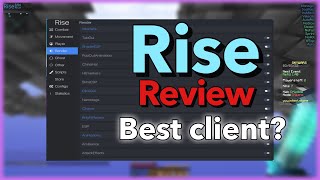 Rise Client  The Hypixel King Review [upl. by Dacy]