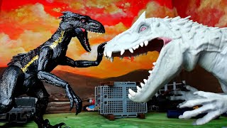 Indominus Rex VS Indoraptor Il parco dei dinosauri 🐾 S2 Ep 6 [upl. by Assennav]