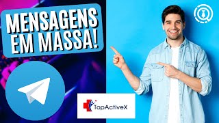 ðŸ”µTELEGRAM Como Enviar Mensagens em Massa [upl. by Anived]