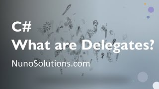 C  What are Delegates Episode 1 [upl. by Ybot]