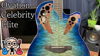 なつばやしのアコギ紹介04 Ovation Celebrity Elite [upl. by Dawn795]