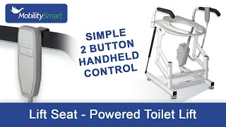 The Lift Seat  Powered Toilet Lift  Can Be Used Over Any Toilet [upl. by Attennot]